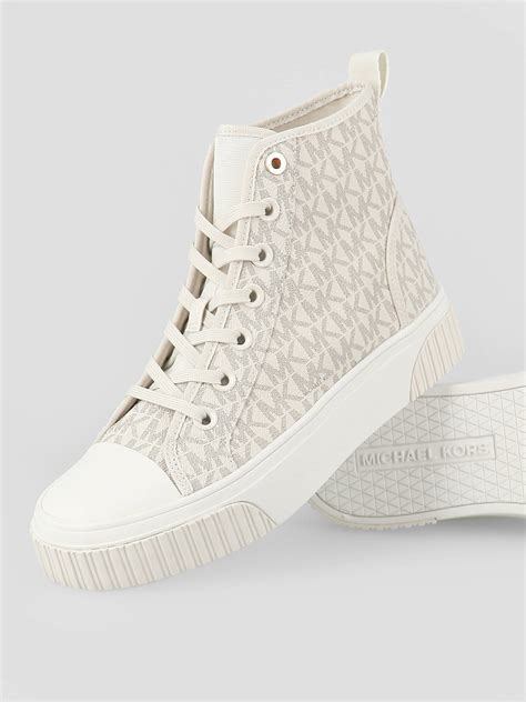 women michael kors high top sneakers|Michael Kors gertie high top.